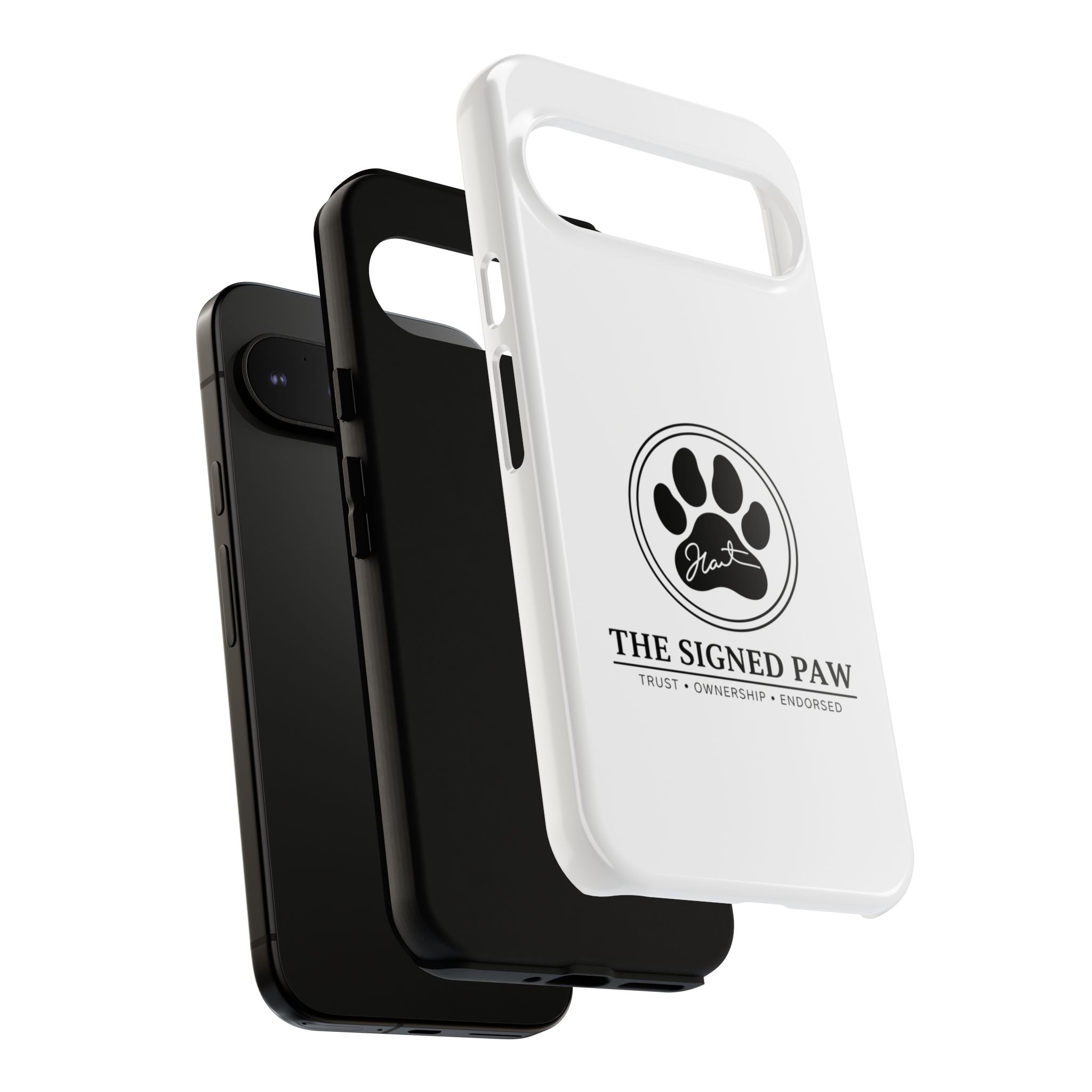 The Signed Paw – Premium Phone Case | CatFather Universe | Luxury Protective Cover