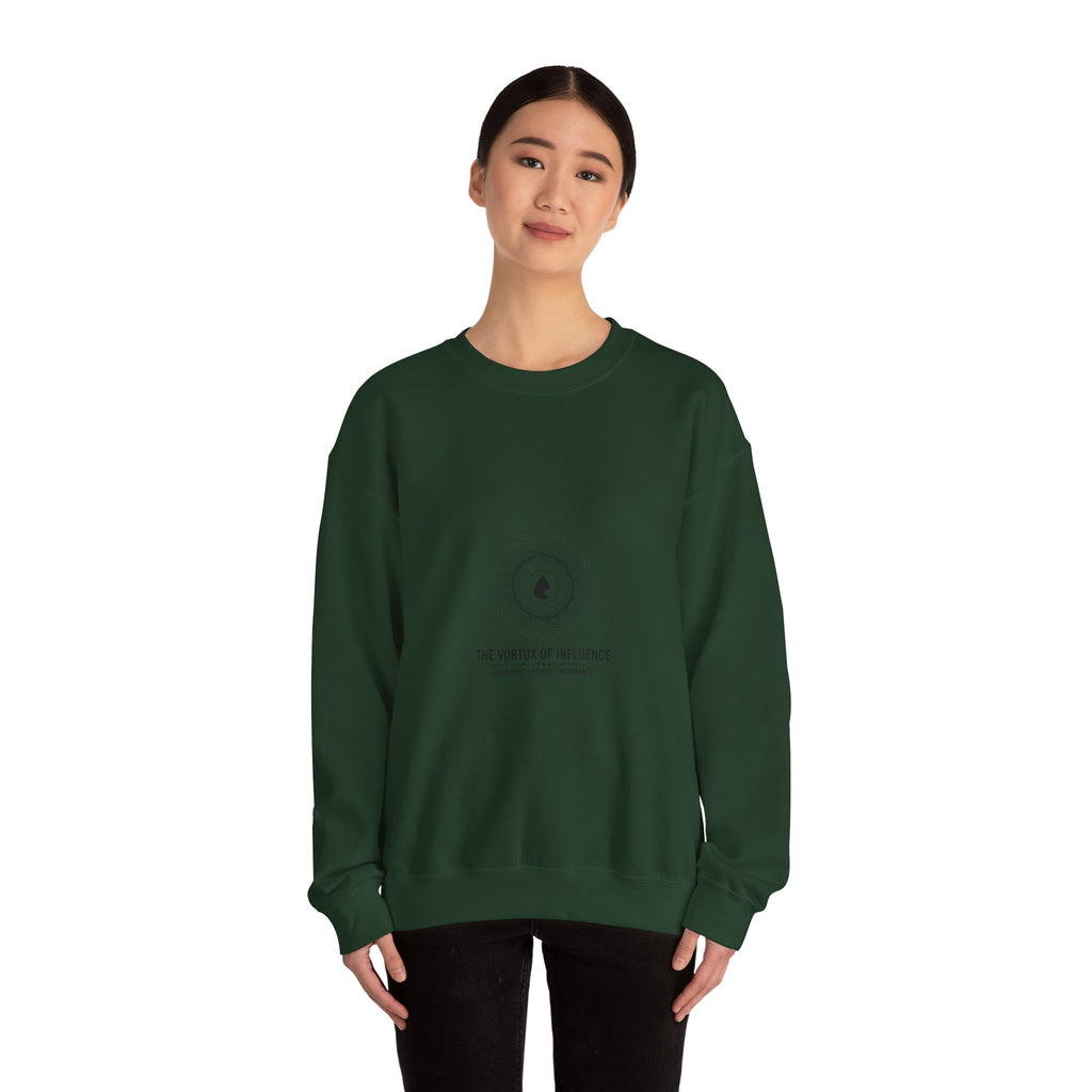 The Vortex of Influence – Unisex Crewneck Sweatshirt | The CatFather Collection