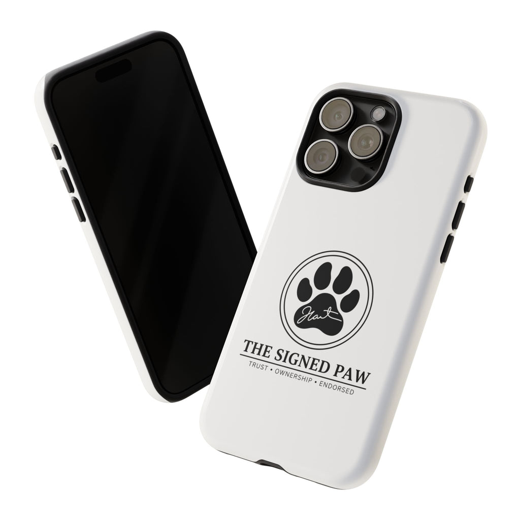 The Signed Paw – Premium Phone Case | CatFather Universe | Luxury Protective Cover
