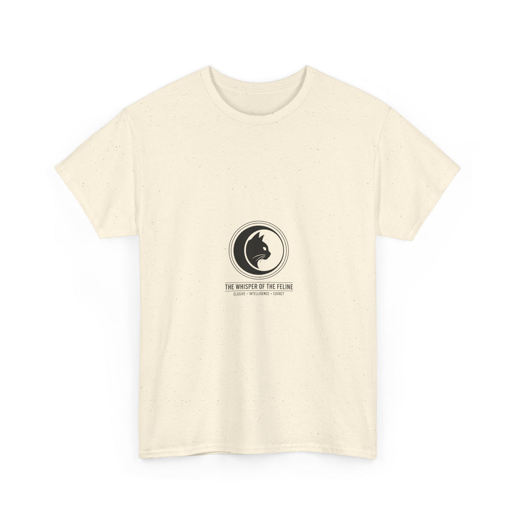 The Whisper of the Feline – Premium Cotton T-Shirt | The CatFather Edition