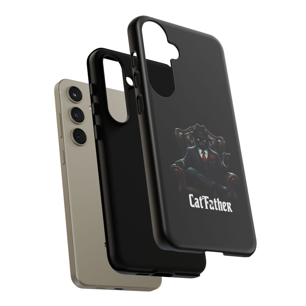 The CatFather Throne Case – Luxury Mafia Edition | Cinematic Power in Your Palm