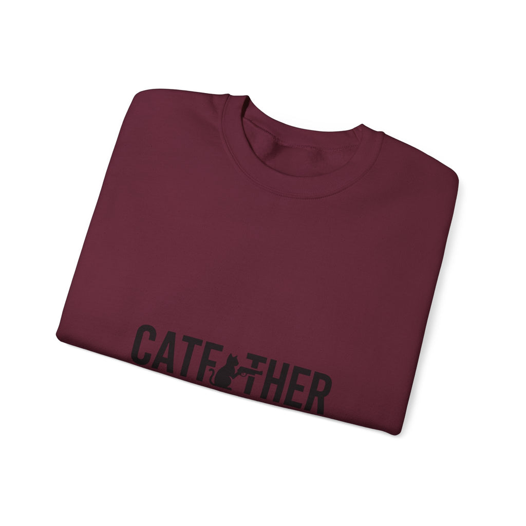 The CatFather – Unisex Crewneck Sweatshirt | Syndicate Core Edition