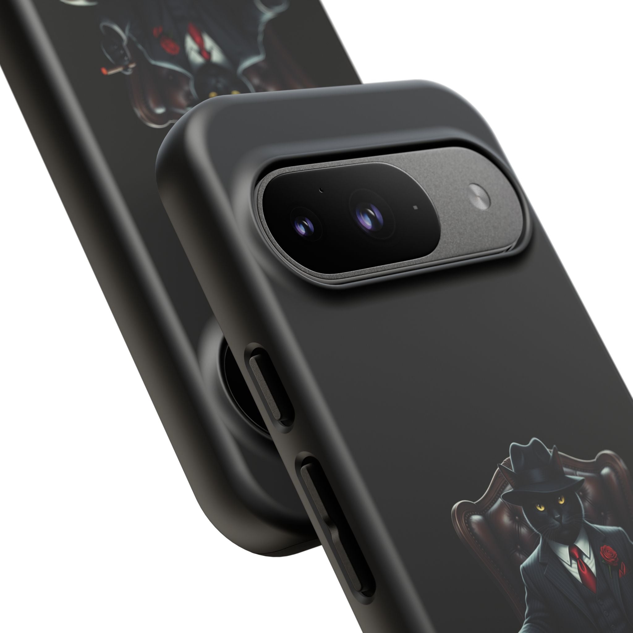 The CatFather Throne Case – Luxury Mafia Edition | Cinematic Power in Your Palm