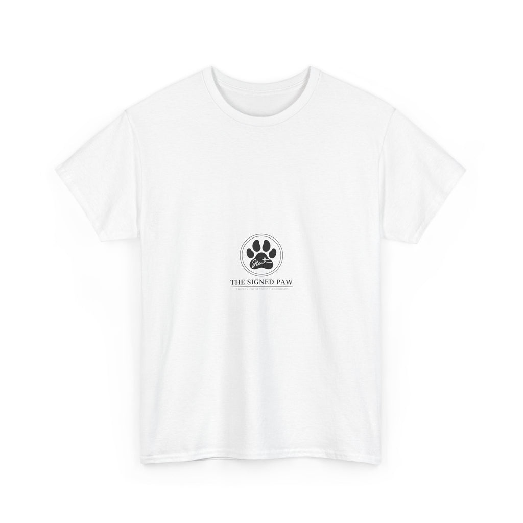 The Signed Paw T-Shirt | CatFather Universe | Luxury Minimal Streetwear