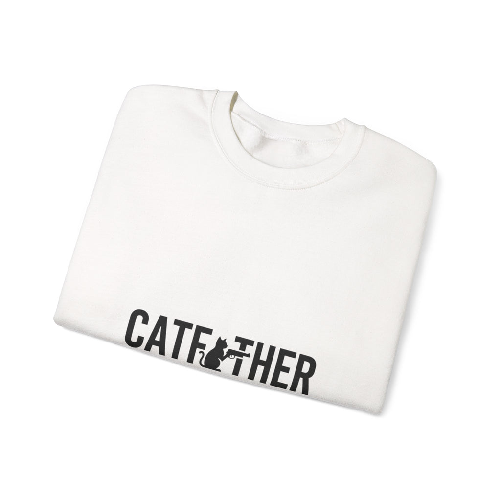 The CatFather – Unisex Crewneck Sweatshirt | Syndicate Core Edition