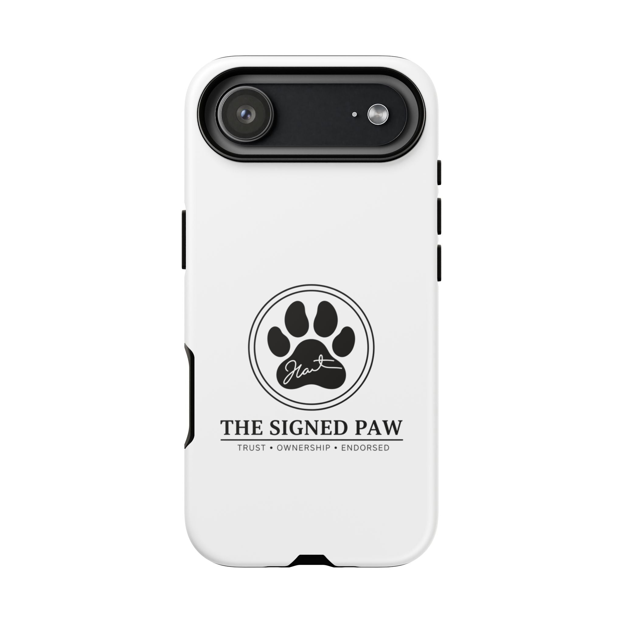 The Signed Paw – Premium Phone Case | CatFather Universe | Luxury Protective Cover