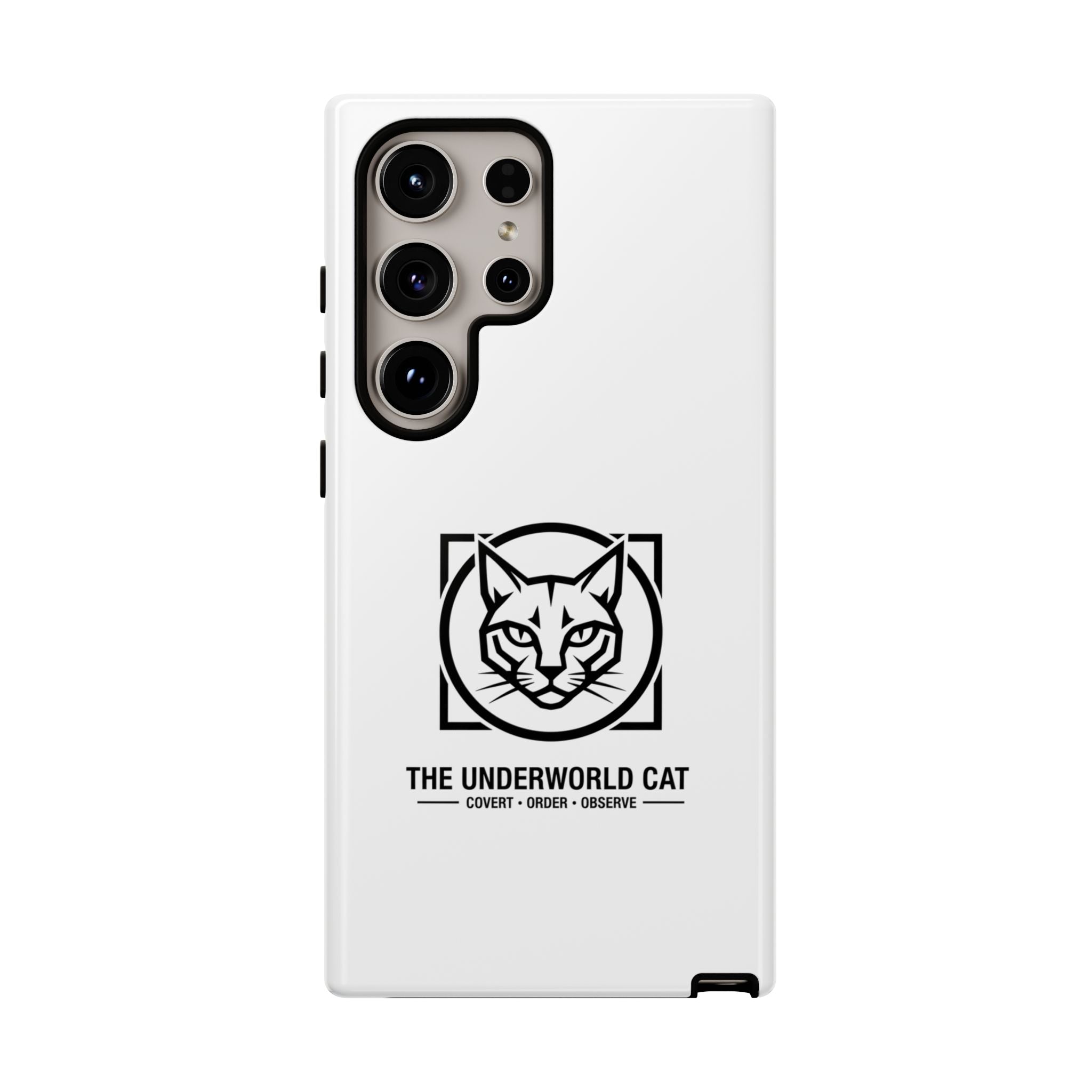 The Underworld Cat Tough Case | CatFather Universe | Black Syndicate Edition