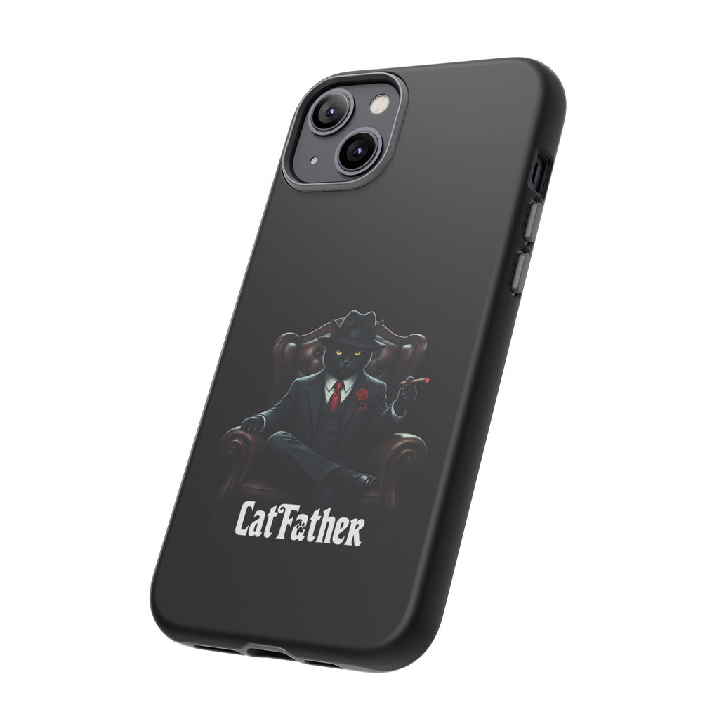 The CatFather Throne Case – Luxury Mafia Edition | Cinematic Power in Your Palm