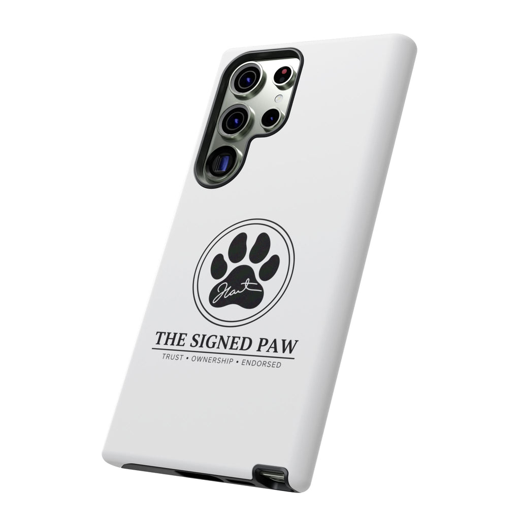 The Signed Paw – Premium Phone Case | CatFather Universe | Luxury Protective Cover