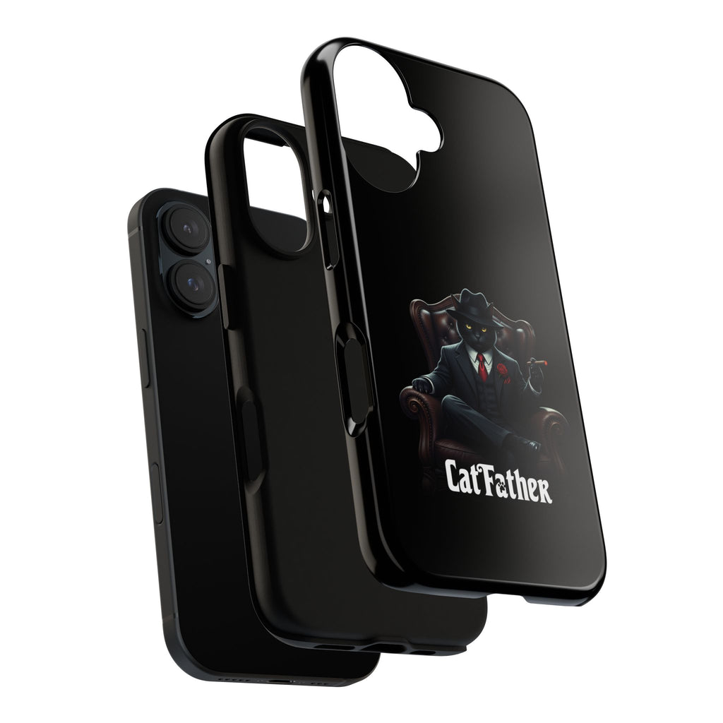 The CatFather Throne Case – Luxury Mafia Edition | Cinematic Power in Your Palm
