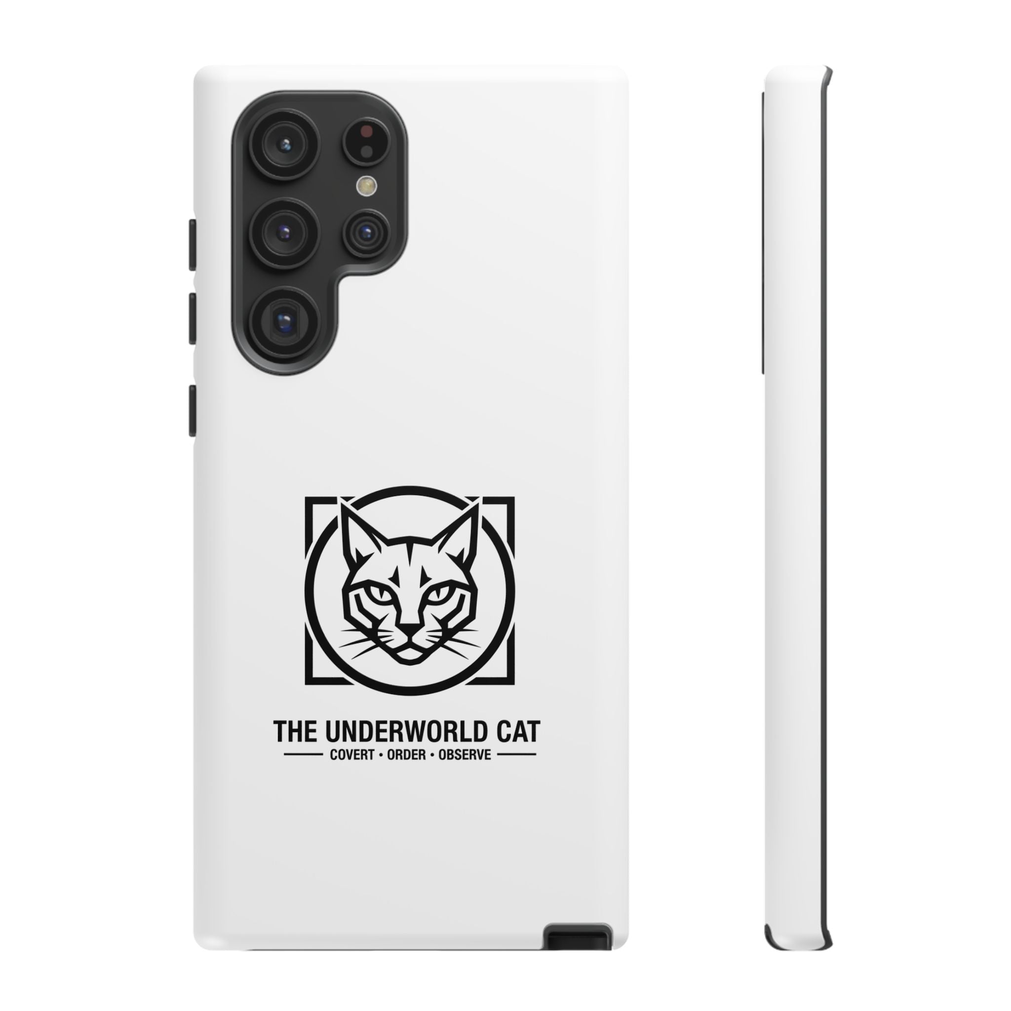 The Underworld Cat Tough Case | CatFather Universe | Black Syndicate Edition
