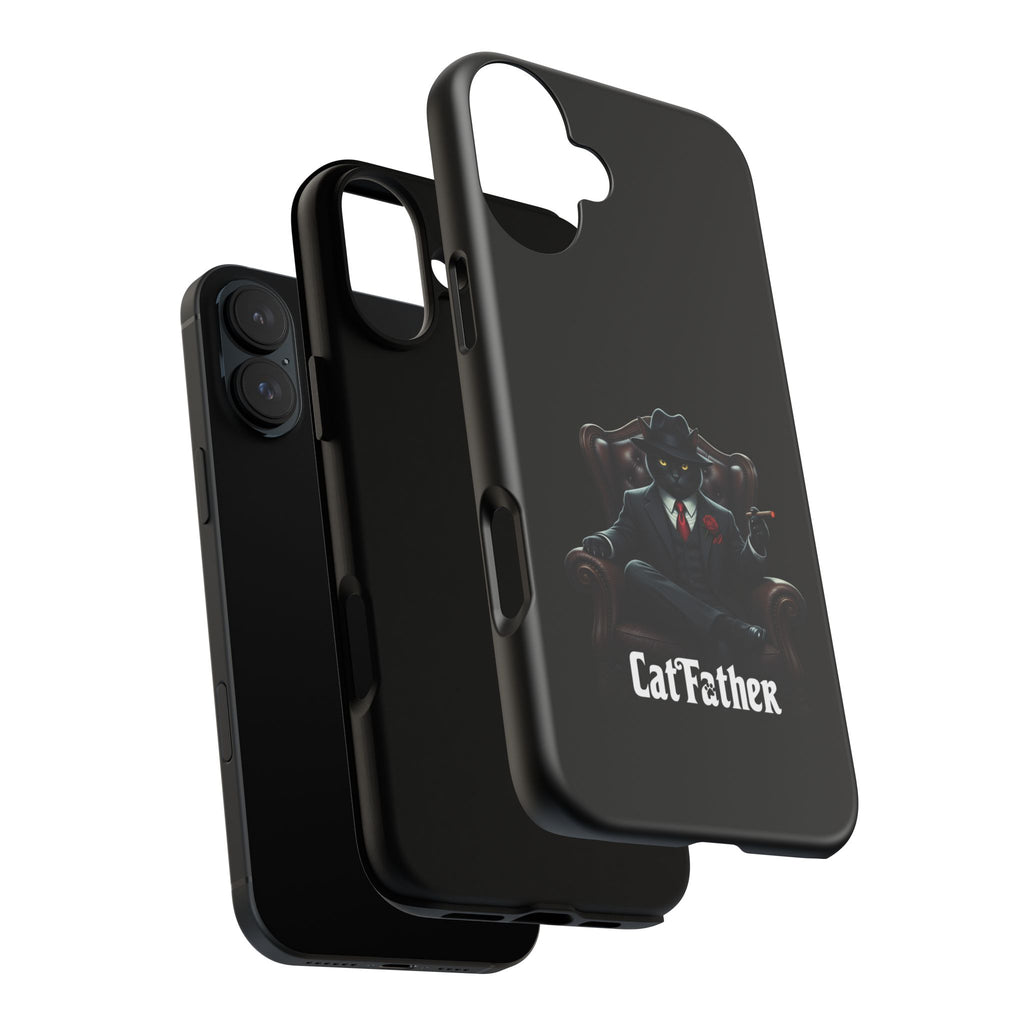 The CatFather Throne Case – Luxury Mafia Edition | Cinematic Power in Your Palm