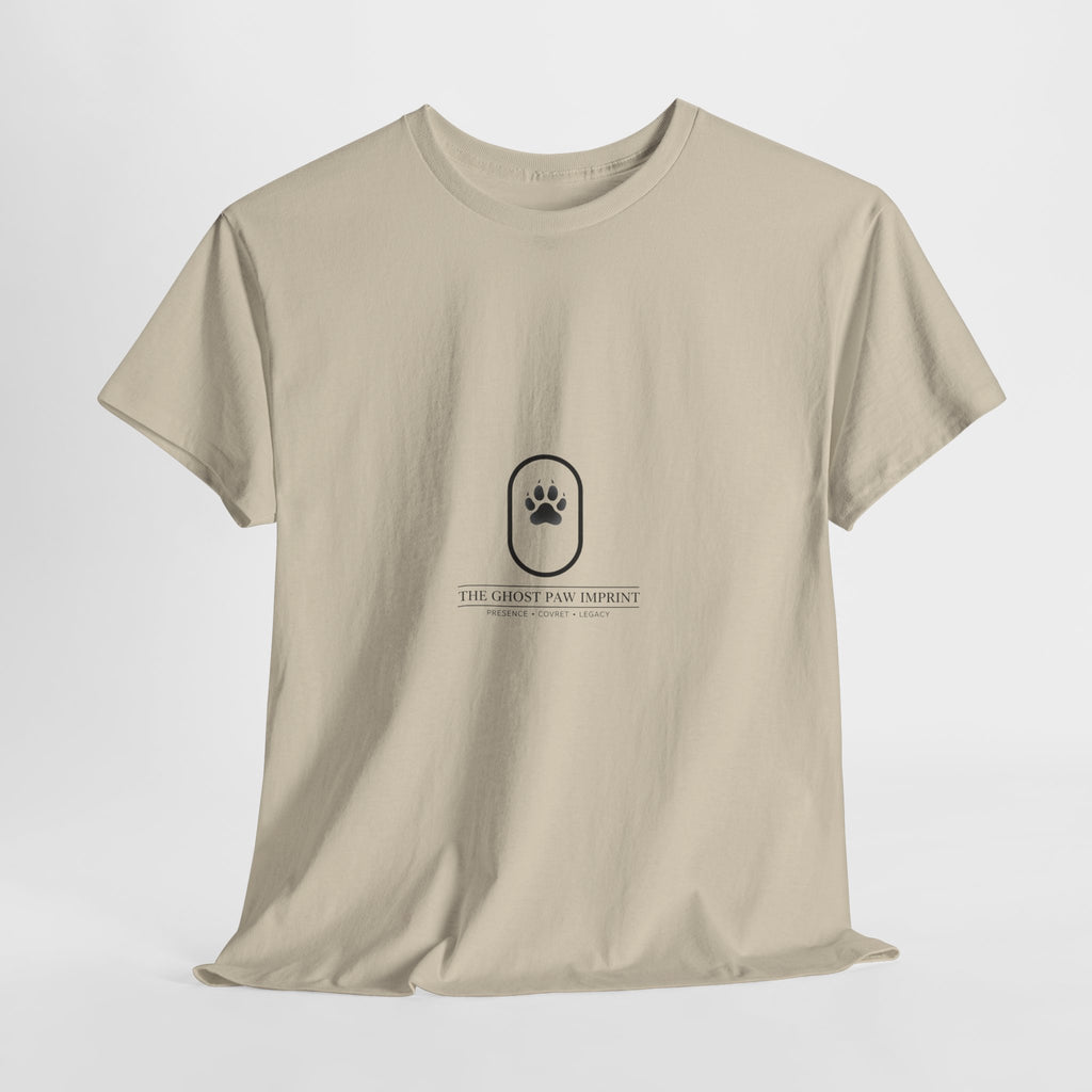 The Ghost Paw Imprint – Unisex Heavy Cotton Tee | The CatFather Legacy Collection