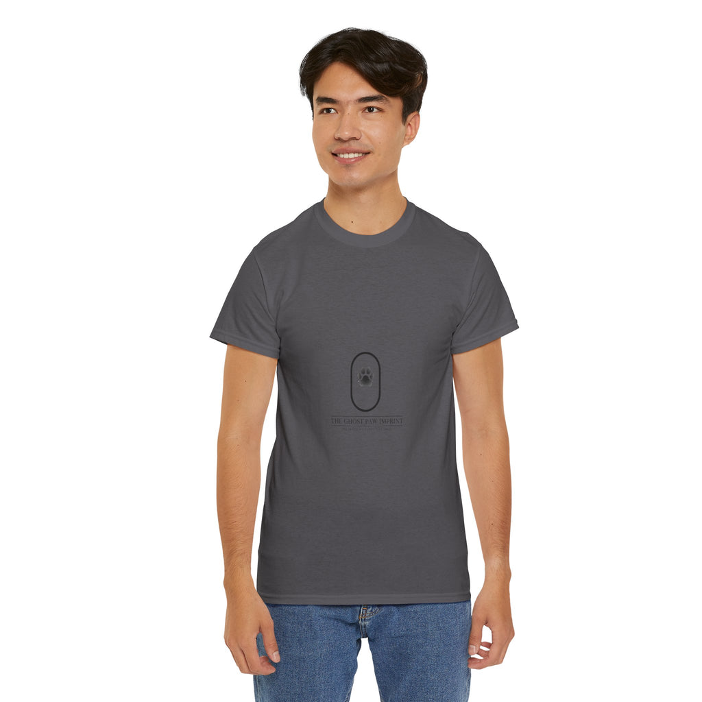 The Ghost Paw Imprint – Unisex Heavy Cotton Tee | The CatFather Legacy Collection