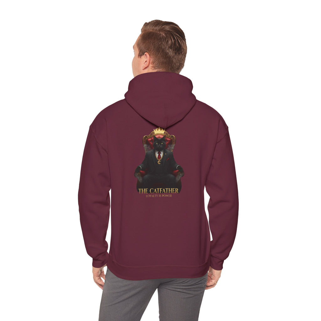 The CatFather Loyalty Edition Hoodie | Silent Power – Beige Mafia Classic