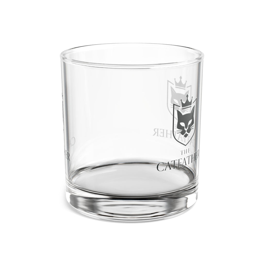 The CatFather Crystal Glass | Mafia Bar Edition | Premium Engraved Luxury Drinkware