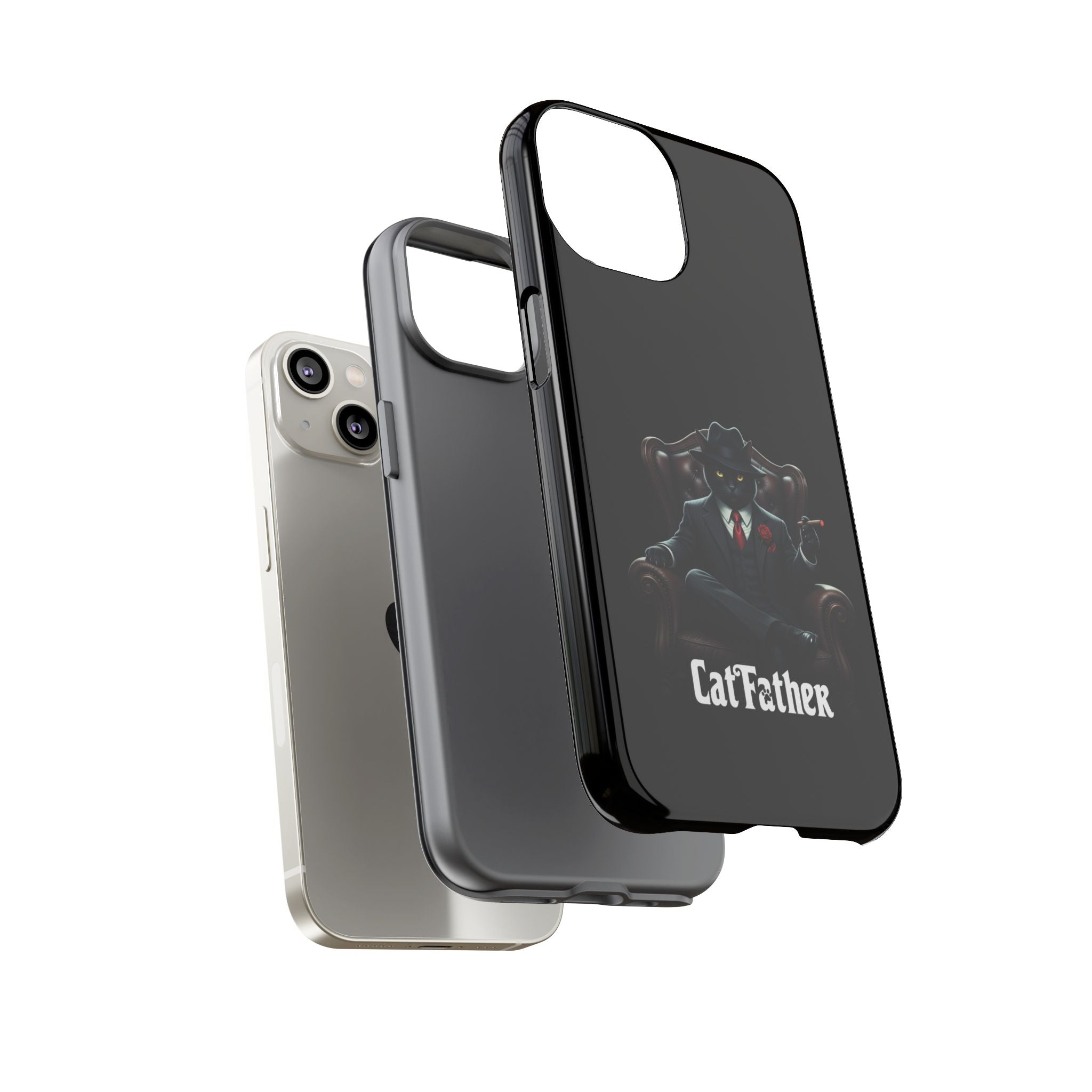 The CatFather Throne Case – Luxury Mafia Edition | Cinematic Power in Your Palm