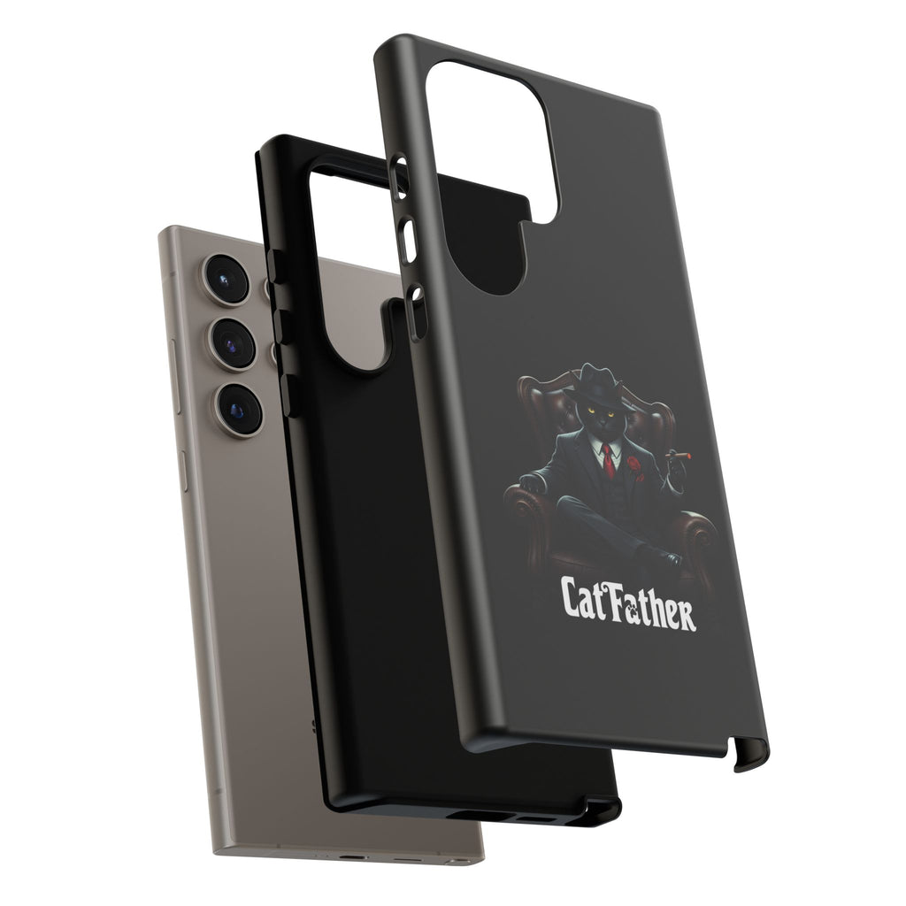 The CatFather Throne Case – Luxury Mafia Edition | Cinematic Power in Your Palm