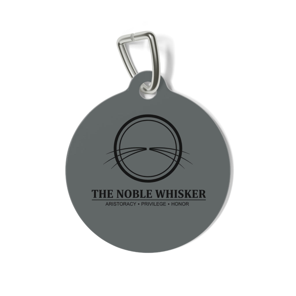 The CatFather™ “The Noble Whisker” Pet Tag — Aristocracy. Elegance. Honor.