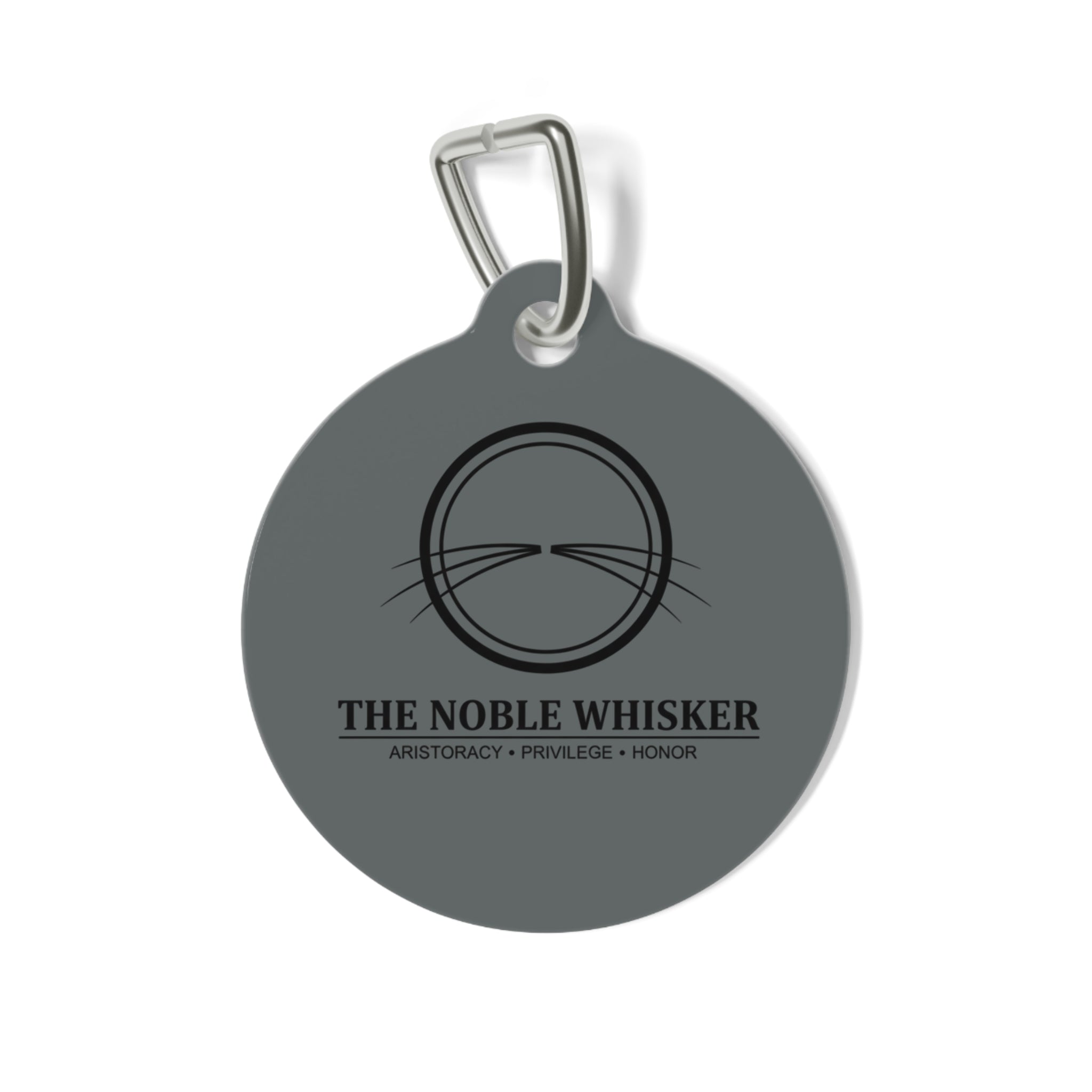 The CatFather™ “The Noble Whisker” Pet Tag — Aristocracy. Elegance. Honor.