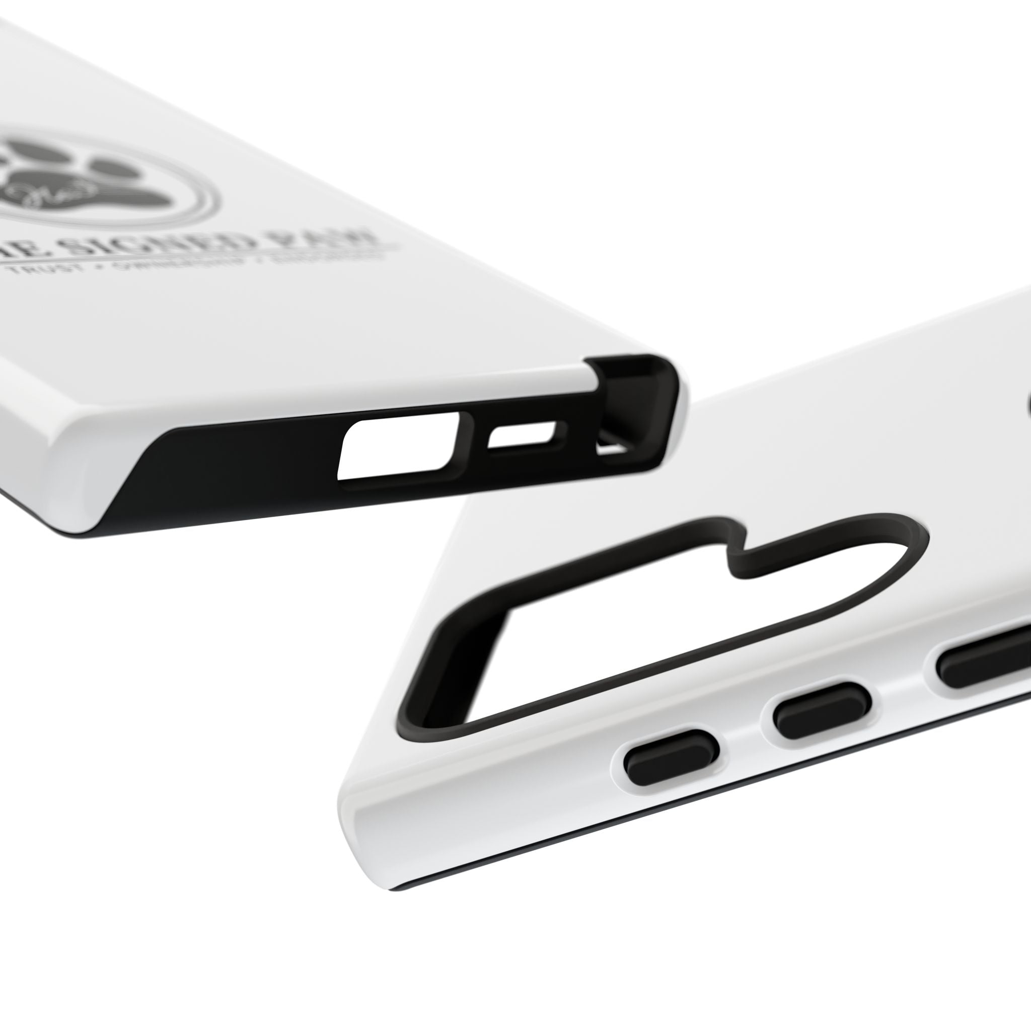 The Signed Paw – Premium Phone Case | CatFather Universe | Luxury Protective Cover