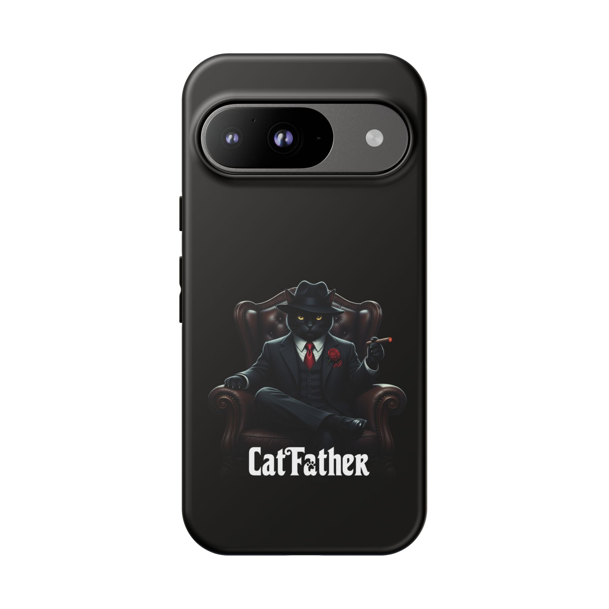 The CatFather Throne Case – Luxury Mafia Edition | Cinematic Power in Your Palm
