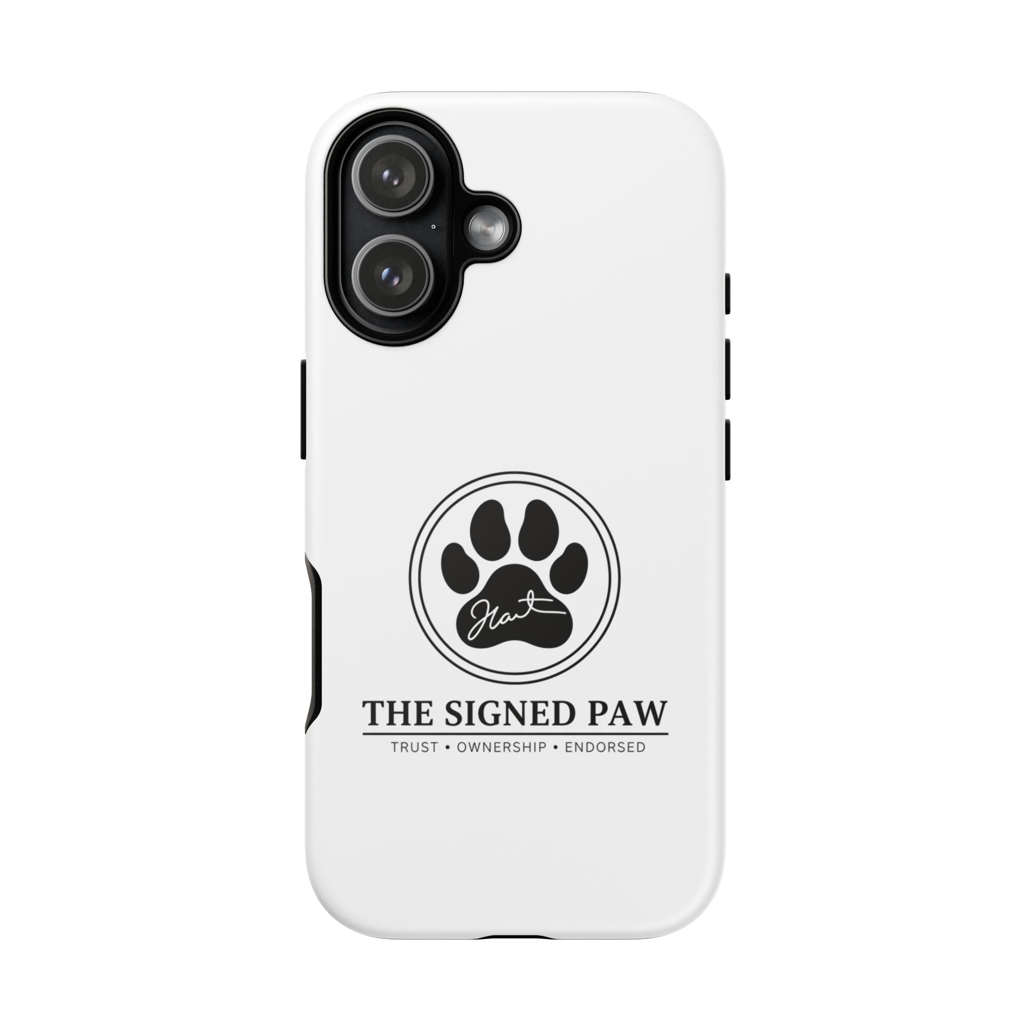 The Signed Paw – Premium Phone Case | CatFather Universe | Luxury Protective Cover
