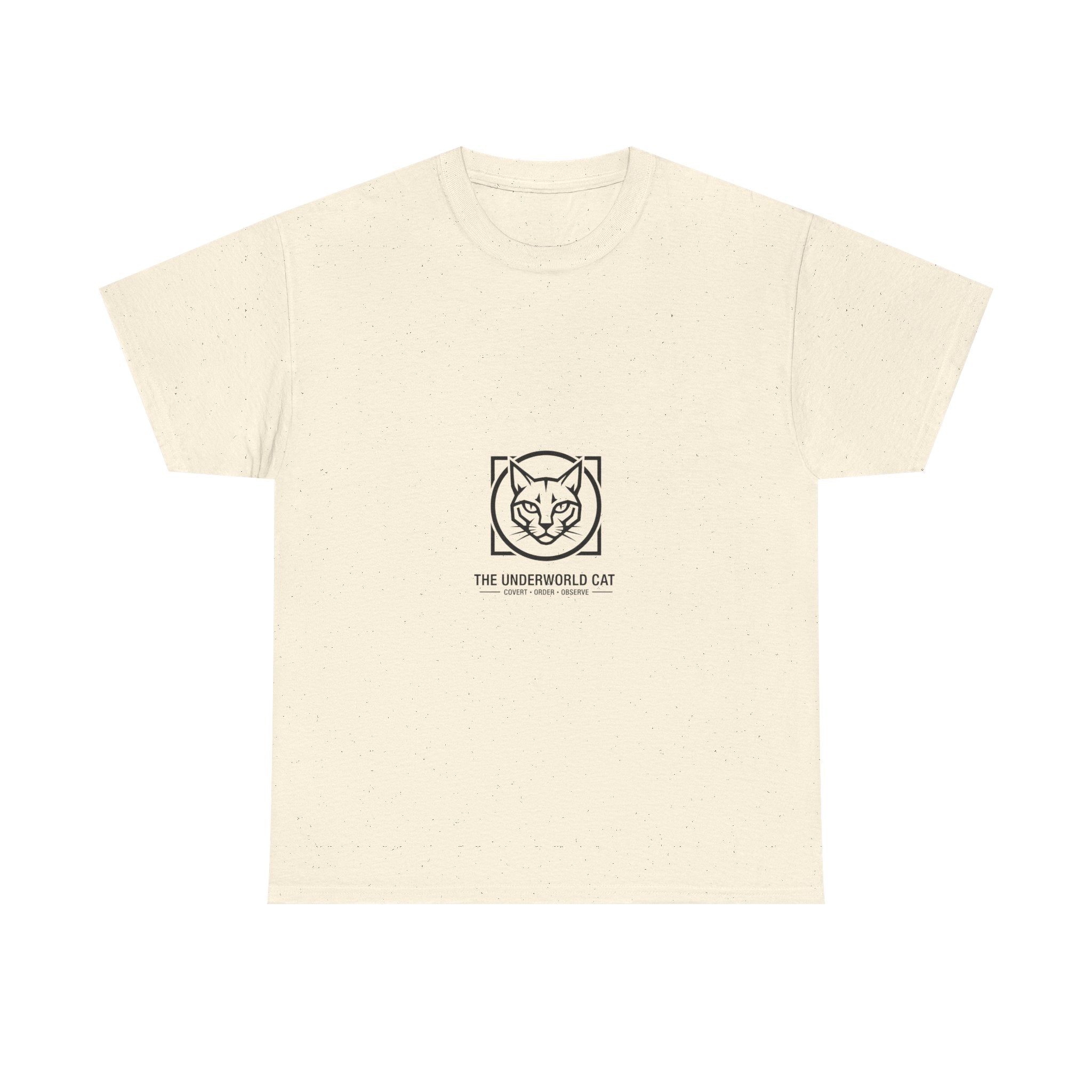 The Underworld Cat Unisex Heavy Cotton Tee | CatFather Universe Original