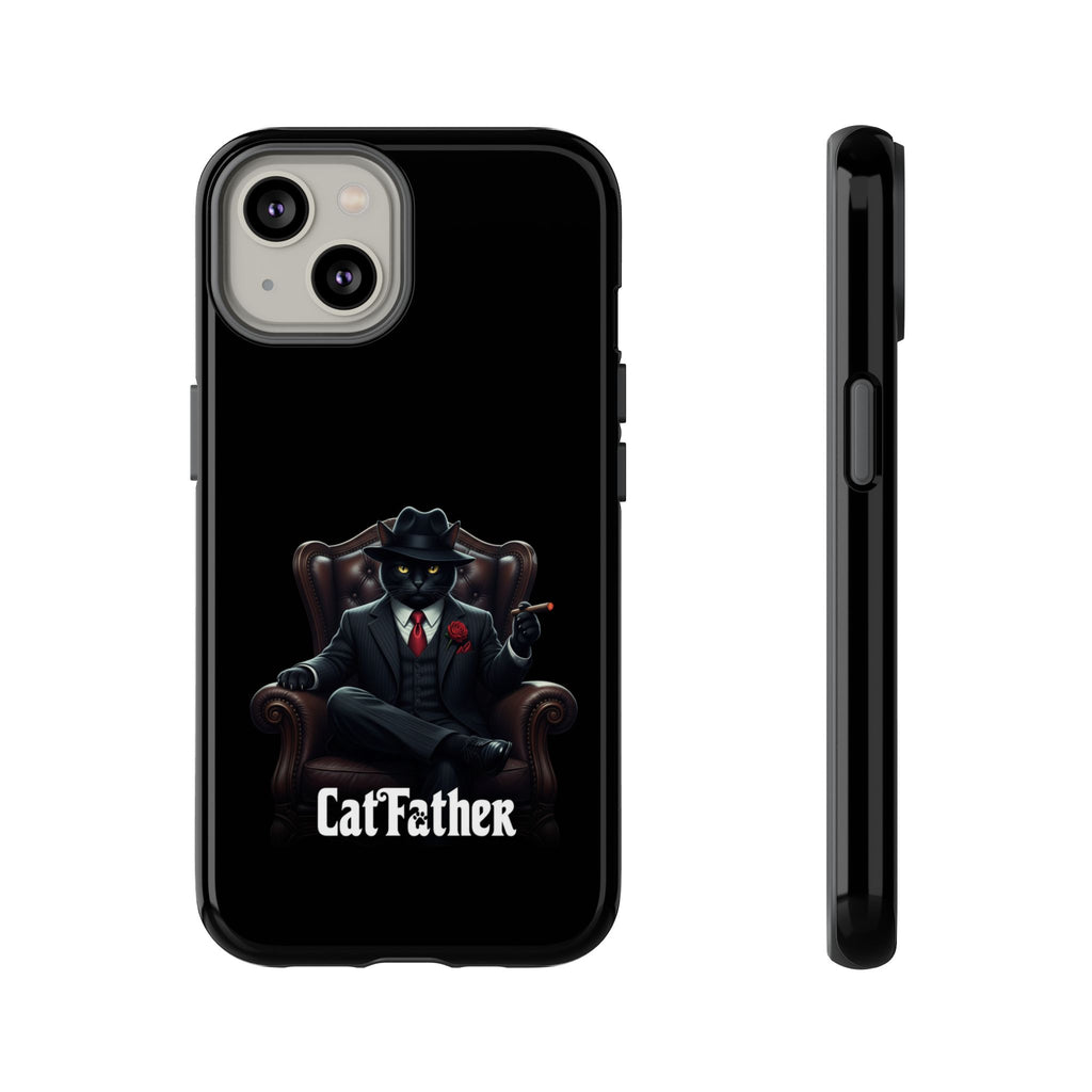 The CatFather Throne Case – Luxury Mafia Edition | Cinematic Power in Your Palm