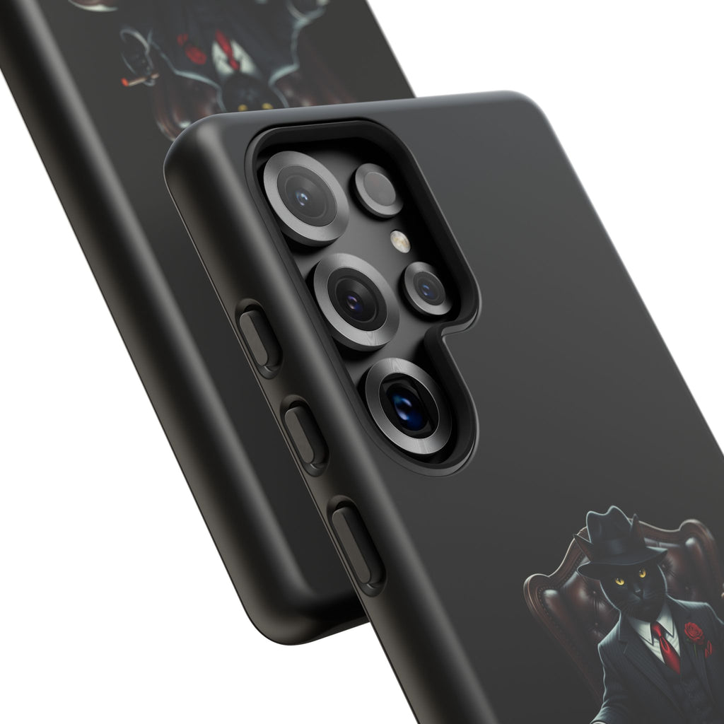 The CatFather Throne Case – Luxury Mafia Edition | Cinematic Power in Your Palm