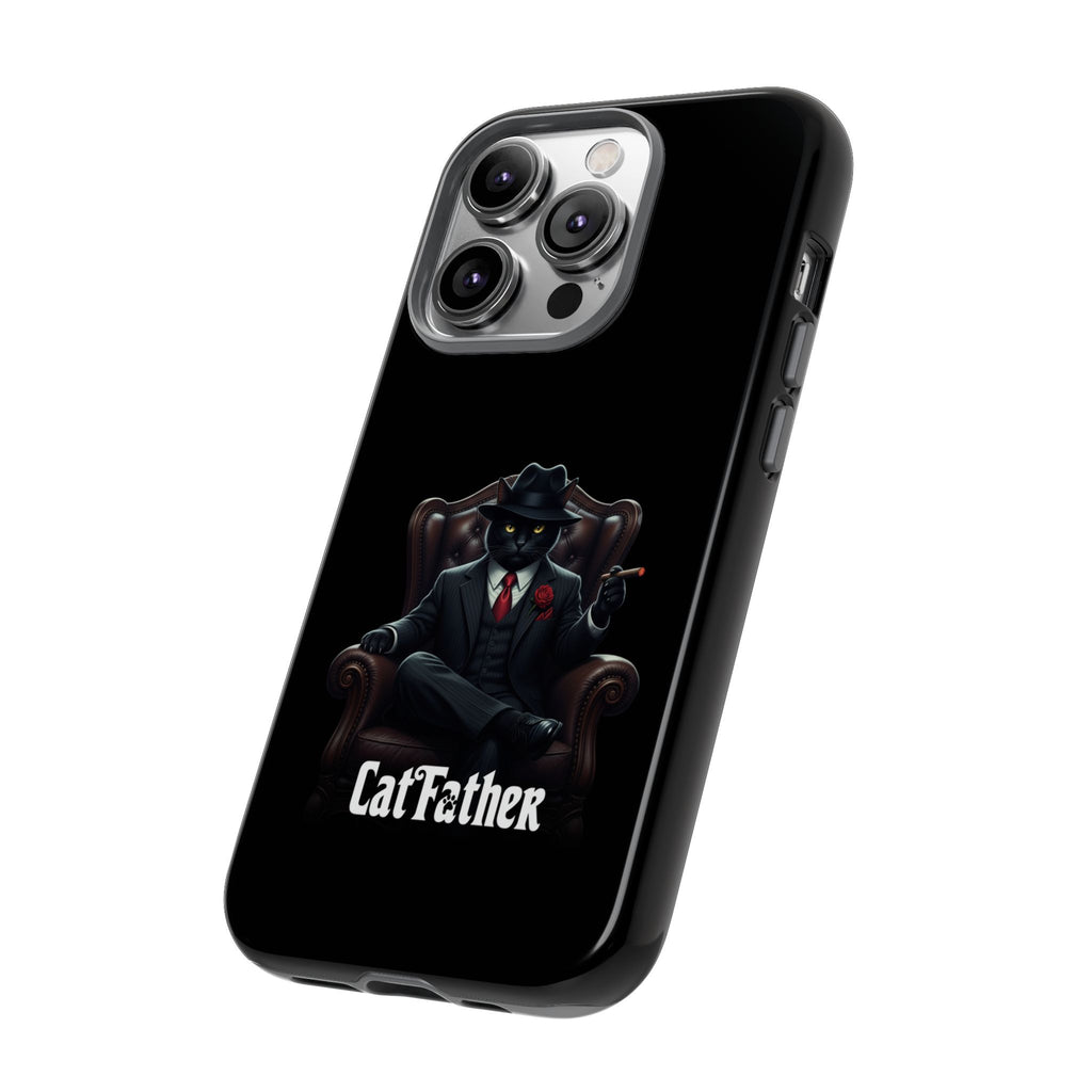 The CatFather Throne Case – Luxury Mafia Edition | Cinematic Power in Your Palm