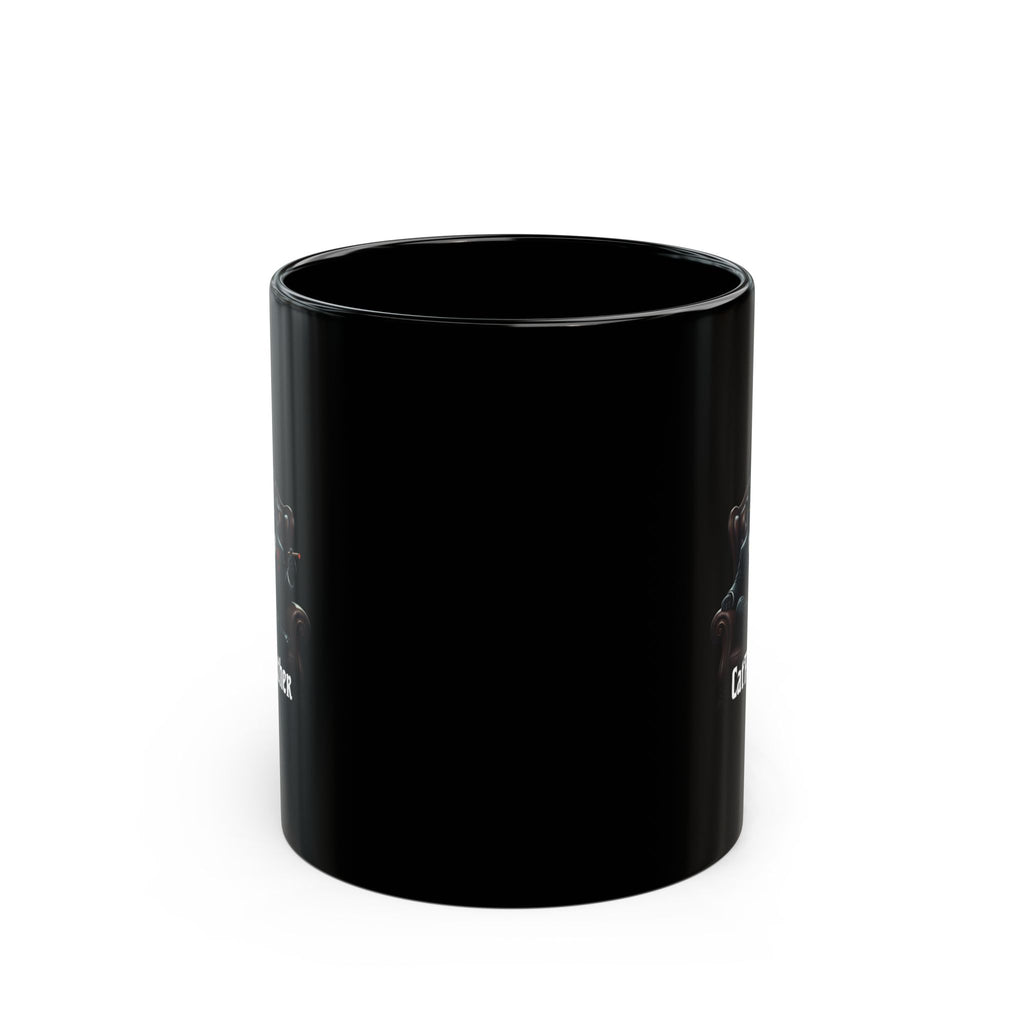 The CatFather Throne Mug – Mafia Morning Edition | Black Luxury Ceramic