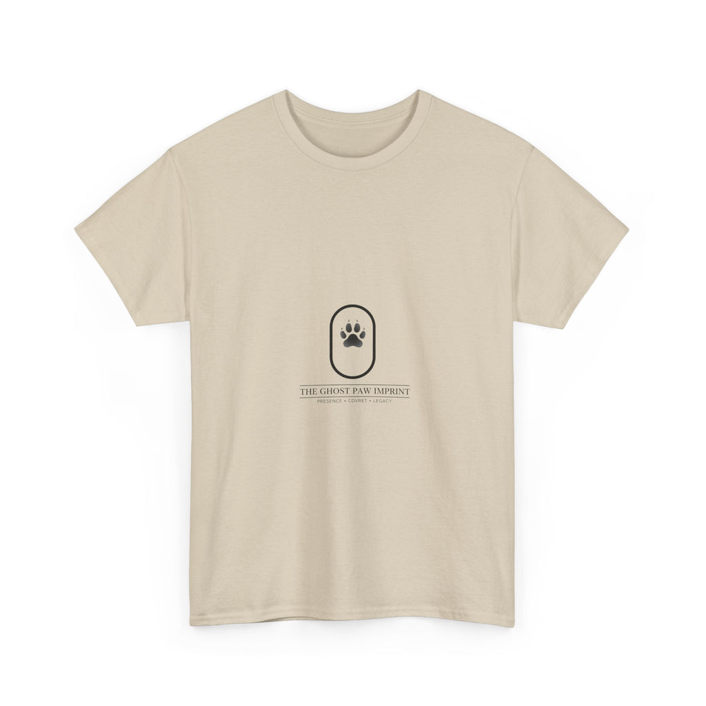 The Ghost Paw Imprint – Unisex Heavy Cotton Tee | The CatFather Legacy Collection