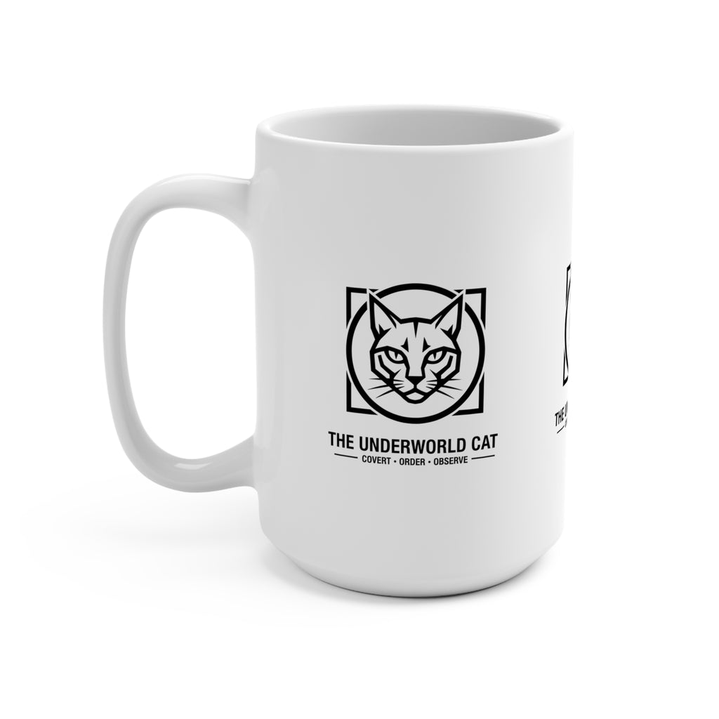 The Underworld Cat Mug | CatFather Universe | Mafia Dawn Edition