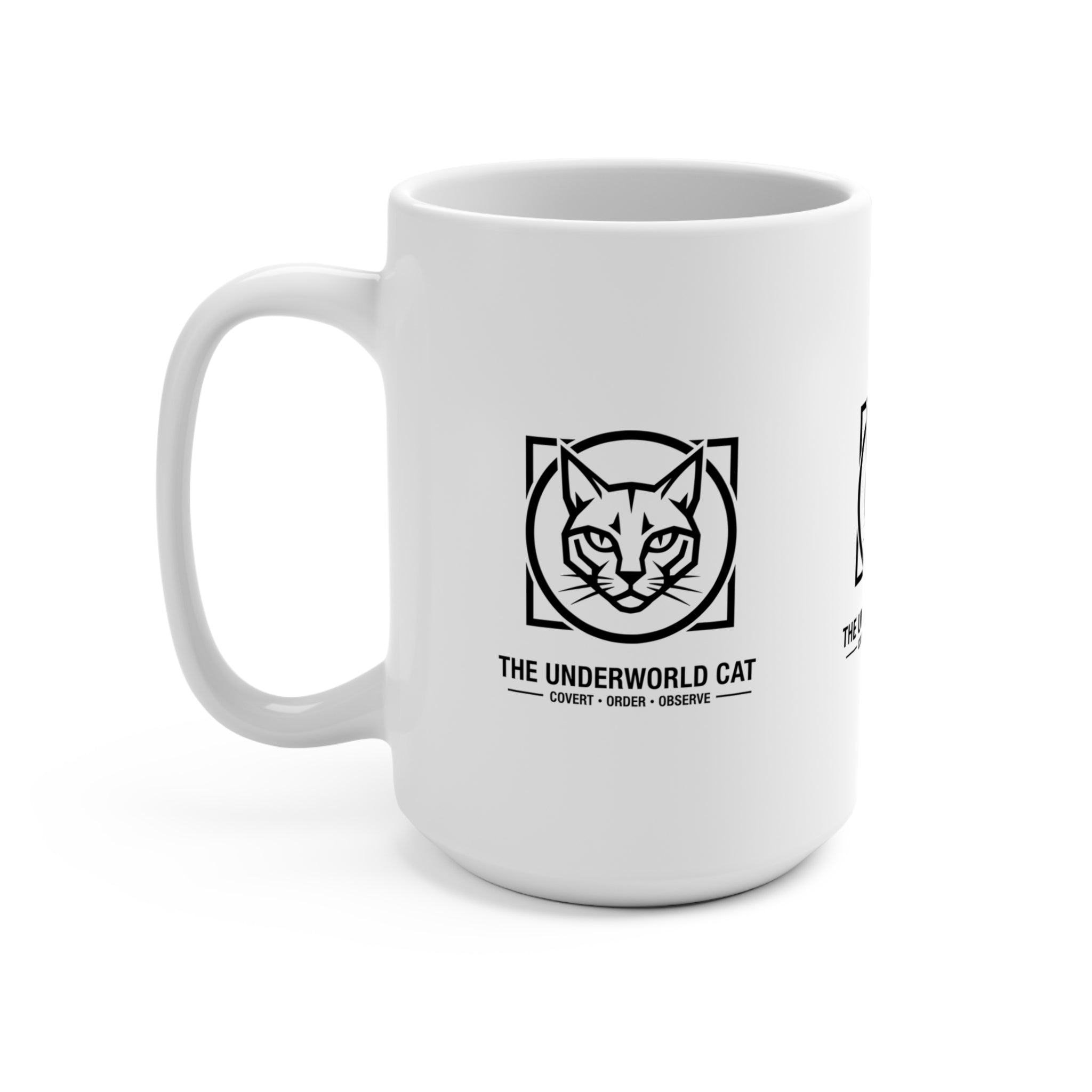 The Underworld Cat Mug | CatFather Universe | Mafia Dawn Edition