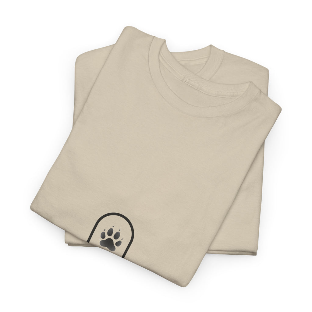 The Ghost Paw Imprint – Unisex Heavy Cotton Tee | The CatFather Legacy Collection