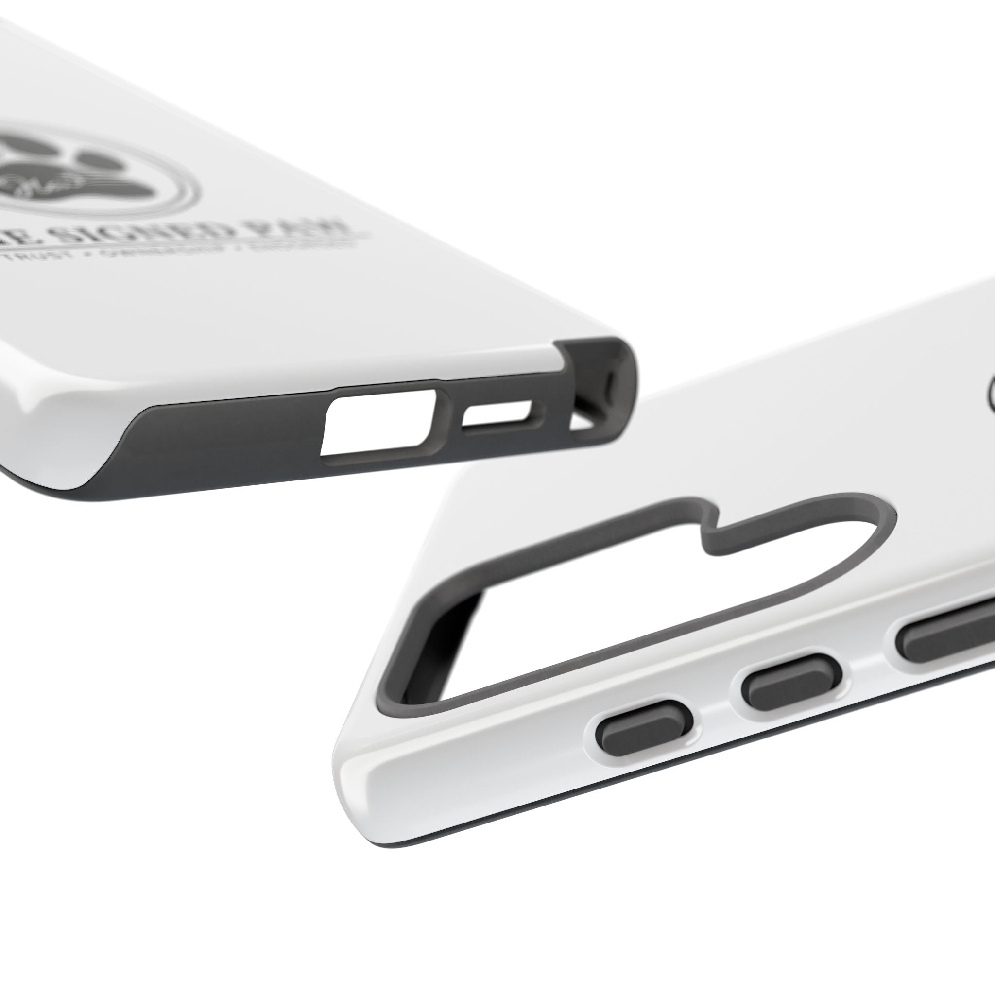 The Signed Paw – Premium Phone Case | CatFather Universe | Luxury Protective Cover