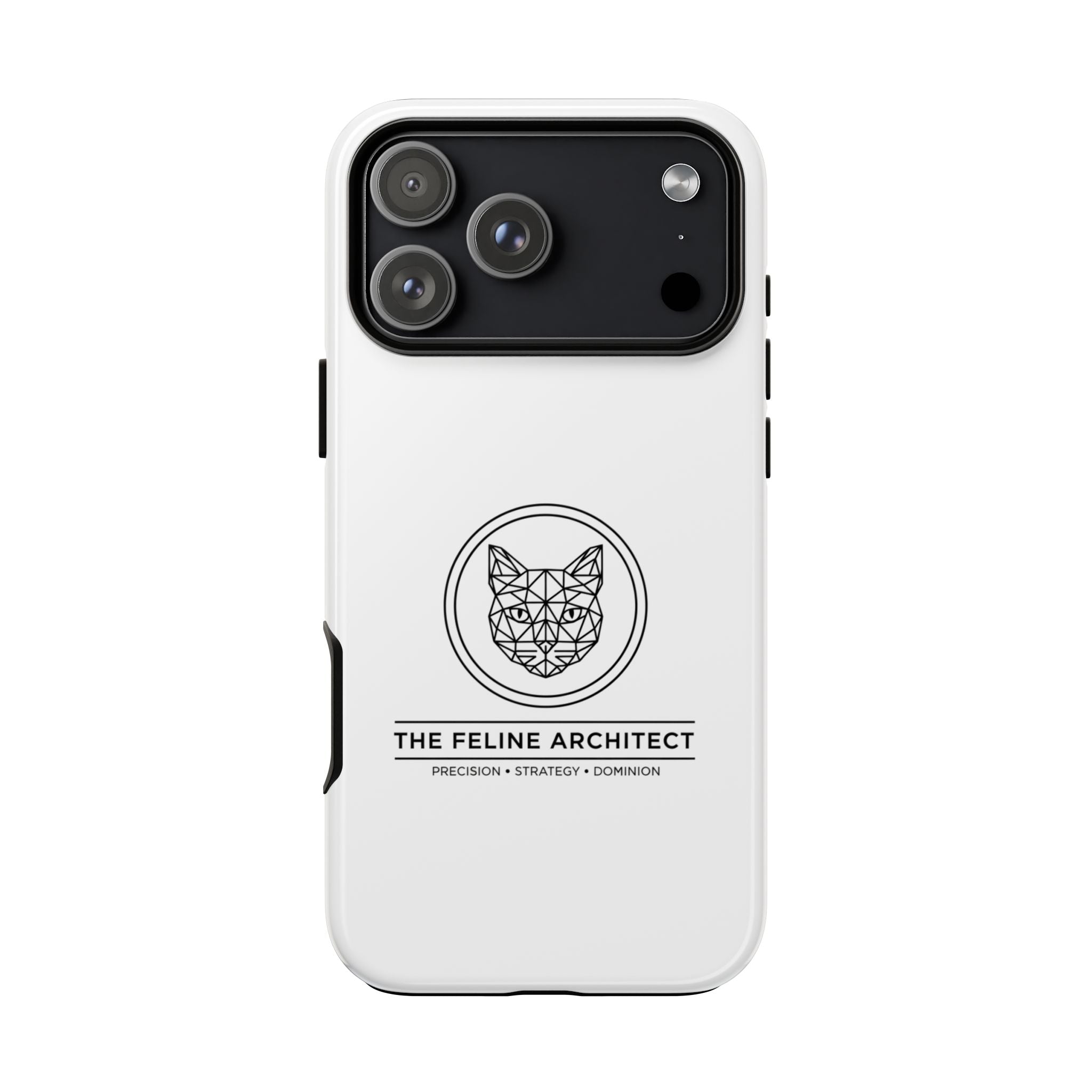 The Feline Architect Tough Case | CatFather Universe | Mastermind Edition