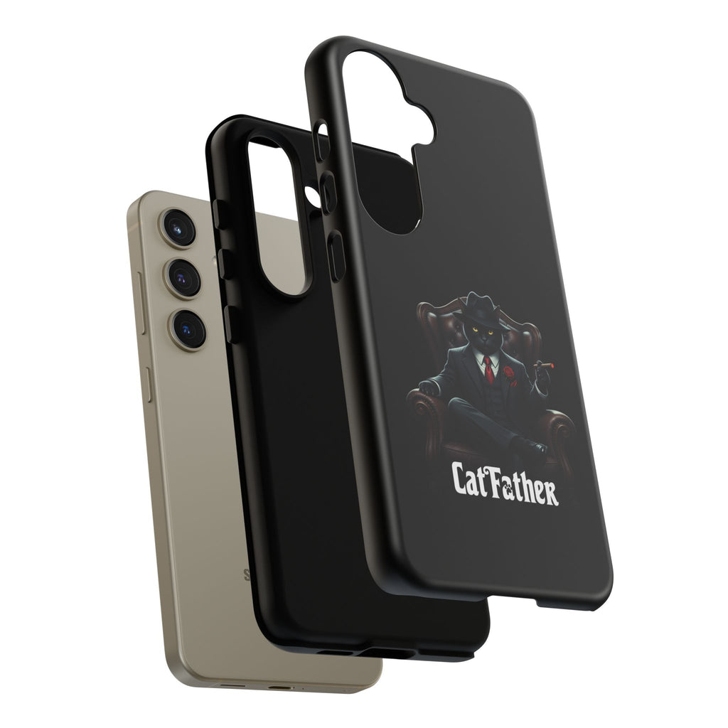The CatFather Throne Case – Luxury Mafia Edition | Cinematic Power in Your Palm