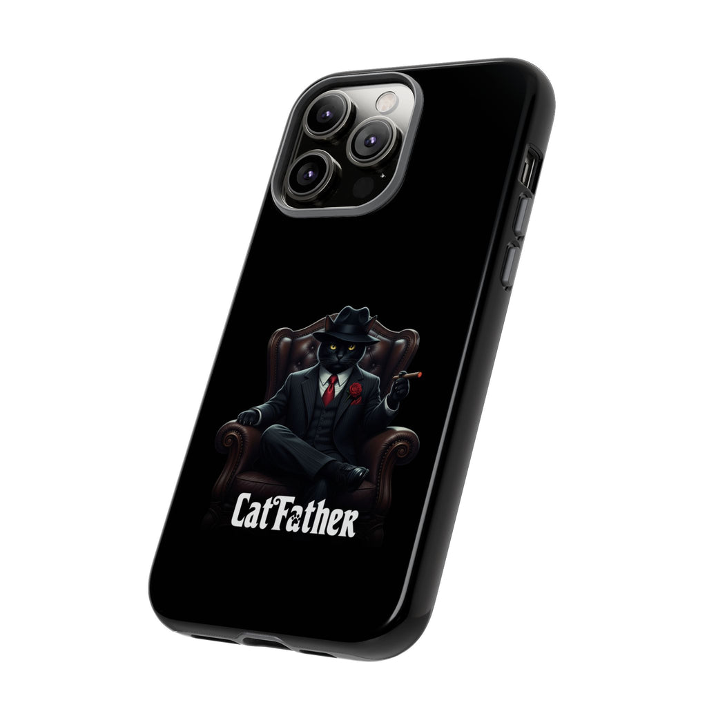 The CatFather Throne Case – Luxury Mafia Edition | Cinematic Power in Your Palm