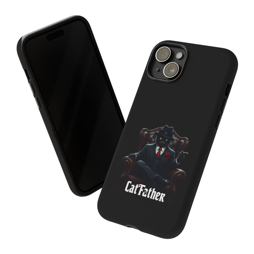 The CatFather Throne Case – Luxury Mafia Edition | Cinematic Power in Your Palm