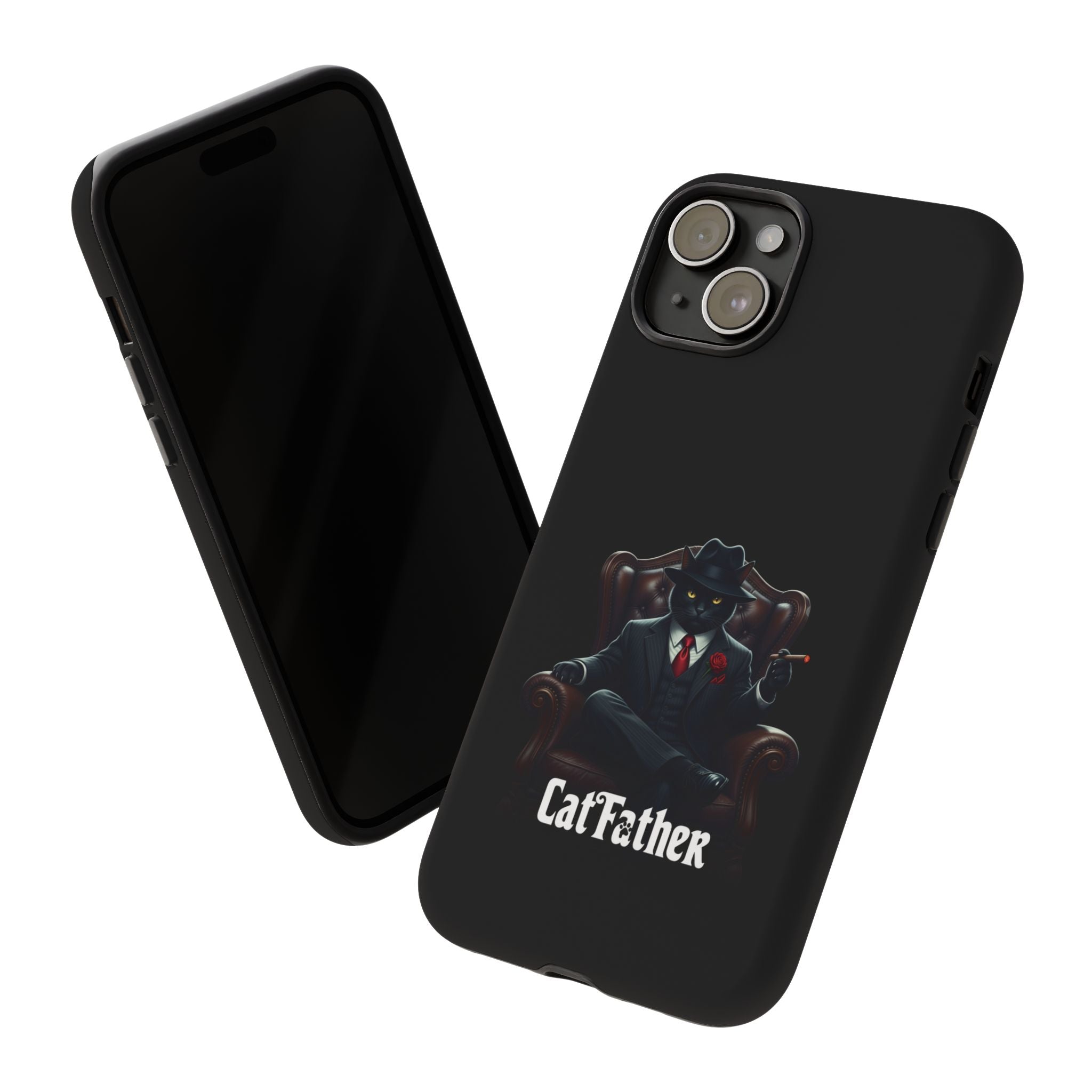 The CatFather Throne Case – Luxury Mafia Edition | Cinematic Power in Your Palm