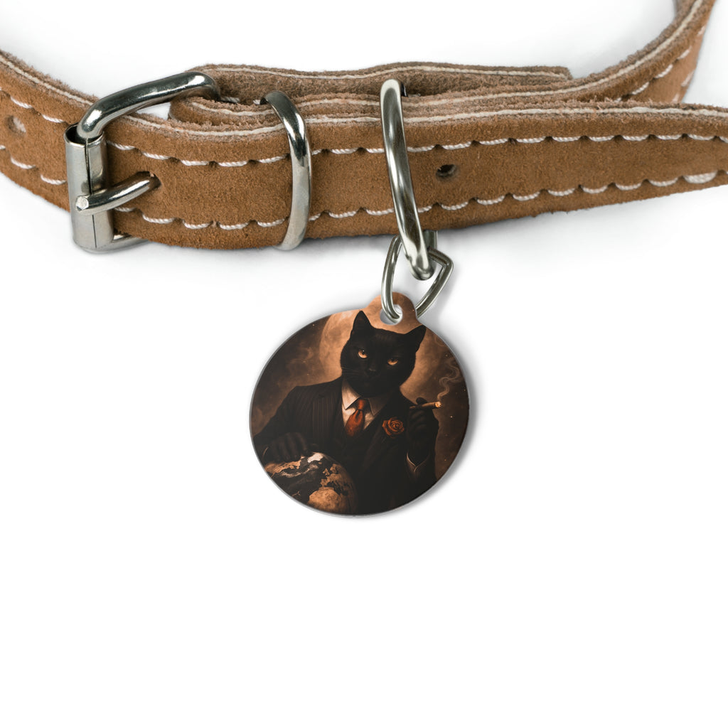 The CatFather™ “Earth Don Tag: Signature Edition” | Dual-Side Personalized Cinematic Tag