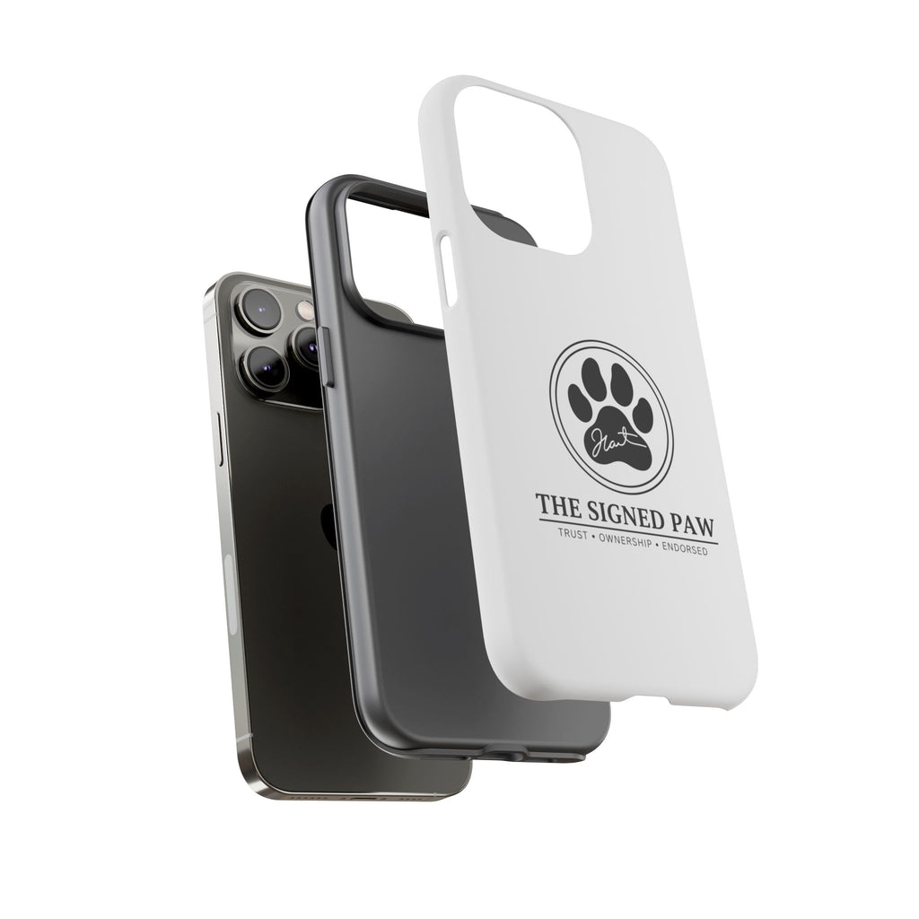 The Signed Paw – Premium Phone Case | CatFather Universe | Luxury Protective Cover