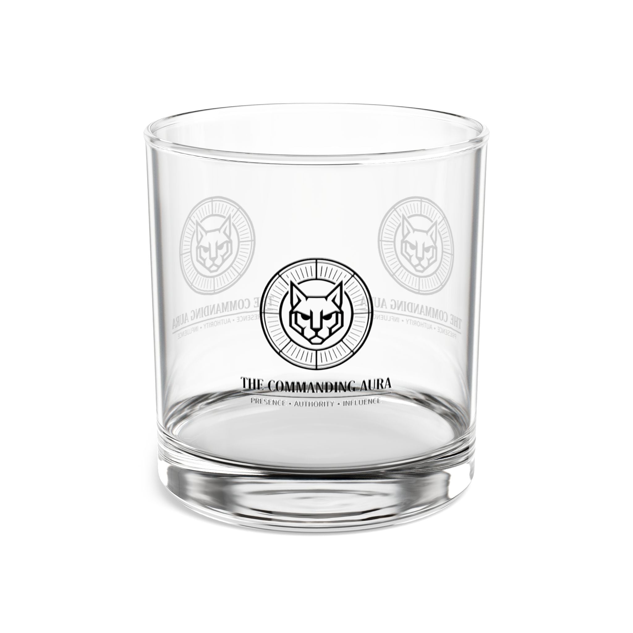 The Commanding Aura – Whiskey Rocks Glass | The CatFather Collection