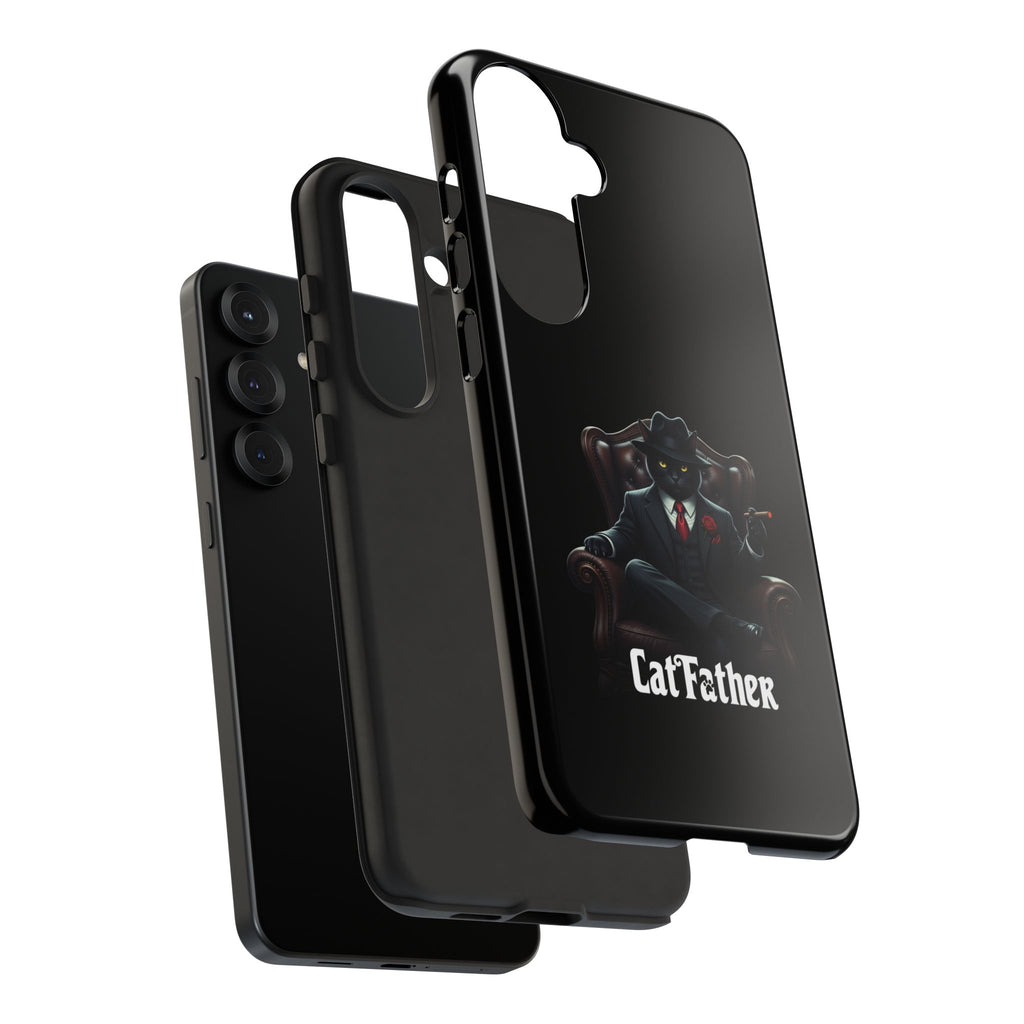 The CatFather Throne Case – Luxury Mafia Edition | Cinematic Power in Your Palm