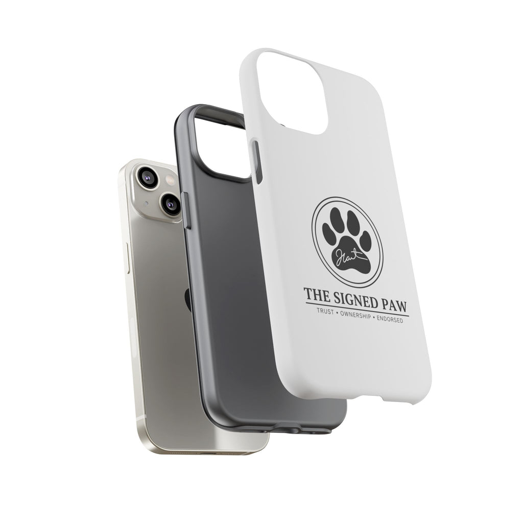 The Signed Paw – Premium Phone Case | CatFather Universe | Luxury Protective Cover