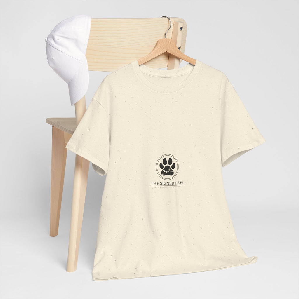 The Signed Paw T-Shirt | CatFather Universe | Luxury Minimal Streetwear