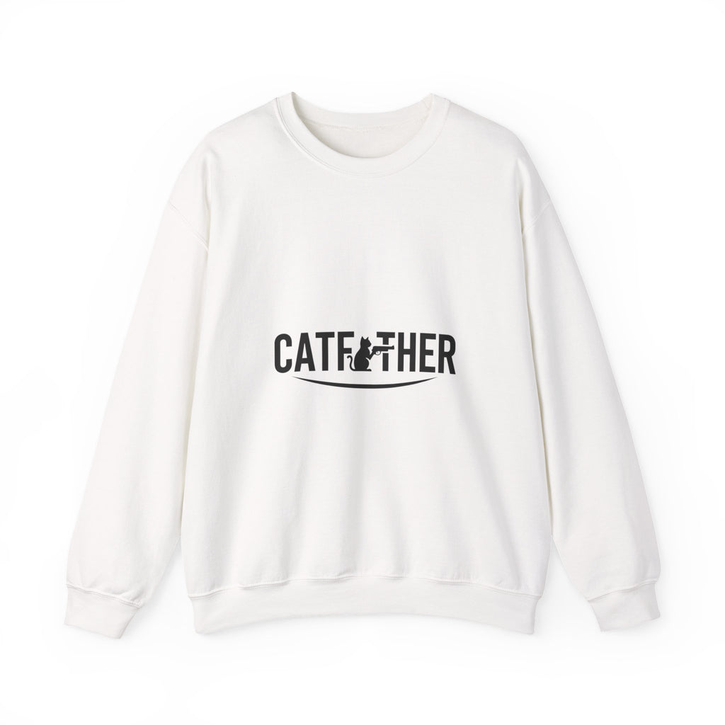 The CatFather – Unisex Crewneck Sweatshirt | Syndicate Core Edition