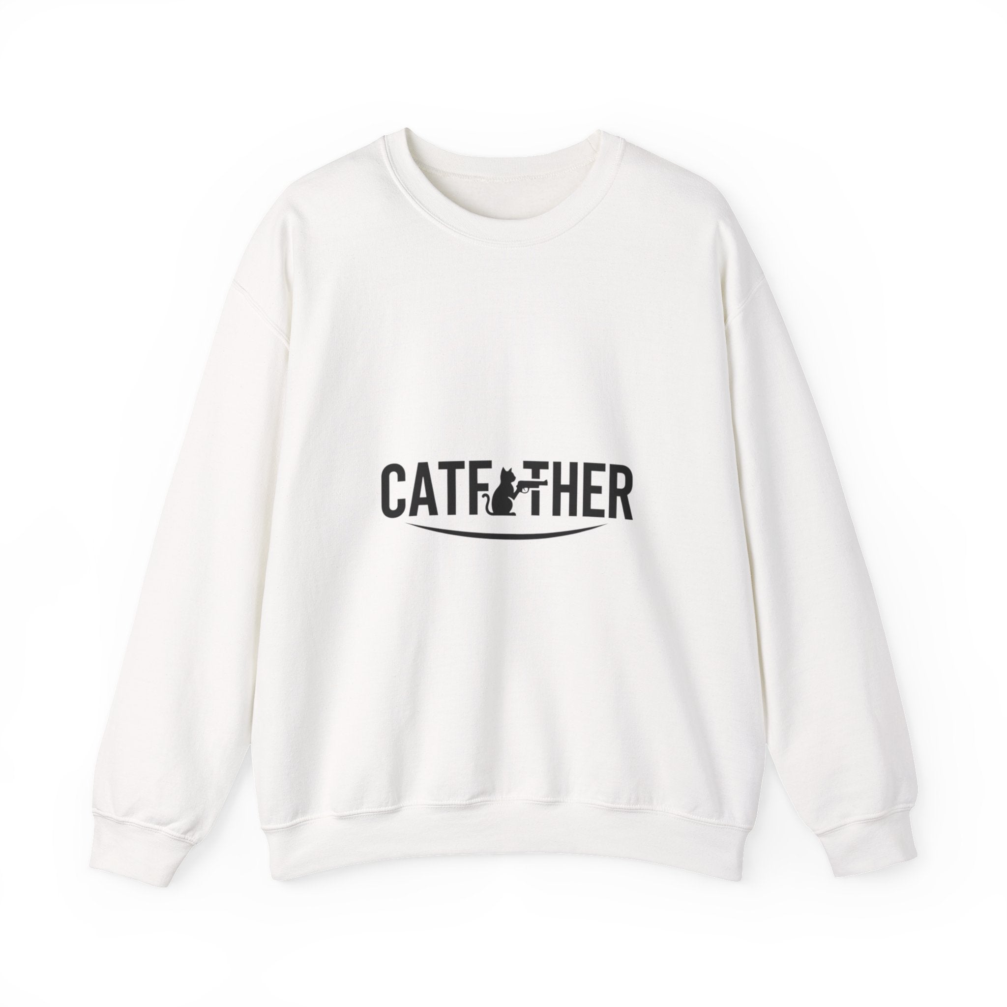 The CatFather – Unisex Crewneck Sweatshirt | Syndicate Core Edition